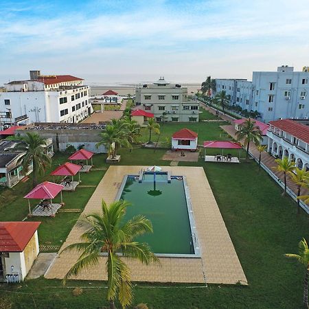 Silver Sand Eco Resort !! Beachfront !! With Biggest Pool And Huge Open Area !! Ideal For Weddings !! Couple Friendly !! Mandarmani Exterior foto